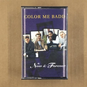 COLOR ME BADD Cassette Tape 90s Hip Hop Swing NOW AND FOREVER - Imagen 1 de 5