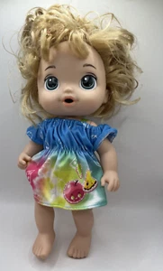 Muñeca bebé Baby Alive pelo rubio 13" juguete Hasbro - Imagen 1 de 2
