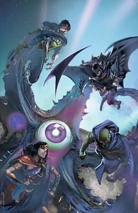 Justice League #1 Clayton Crain Virgin Variant Brave & Bold Homage NM or Better - Picture 1 of 2