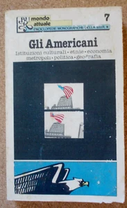 LIBRO GLI AMERICANI 1978 Bur Rizzoli Tascabile Storia Geografia Politica Cultura - Picture 1 of 2
