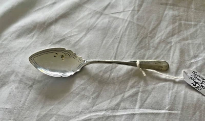 Antique Sterling Silver Jam Spoon Sheffield 1920 Hallmark George V Period - Imagem 1 de 3