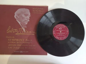 Arturo Toscanini Symphony No 6 Tchaikovsky RCA Victor Records 33rpm - Picture 1 of 3