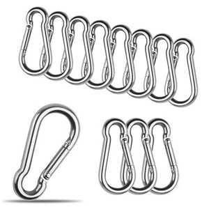12 Pcs Small Carabiner Clip, 1.57inch Carabiners Clips, - Picture 1 of 7
