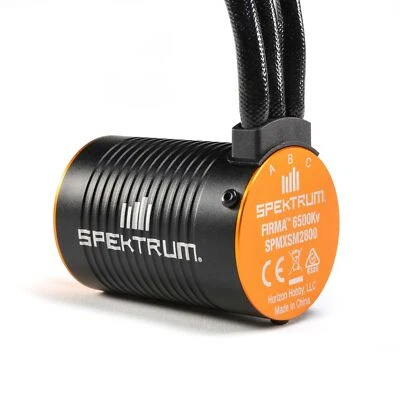 Spektrum Firma 6500Kv Brushless Motor SPMXSM2800 RC Car / Truck Electric Motor - Image 1 of 4
