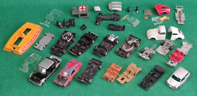 LOTTO  MACCHININE RICAMBI POLISTIL MEBETOYS VINTAGE 1:43 POLITOYS MERCURY MATTEL - Immagine 1 di 4