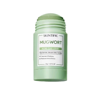 MUGWORT Mask Stick Skintific  Jingju Celery Extract Acne Cray Cleanses &Hydrates - Image 1 of 4