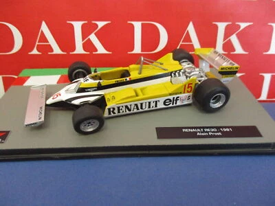 Die cast 1/43 Modellino Auto F1 Renault RE30 1981 A. Prost - Immagine 1 di 4