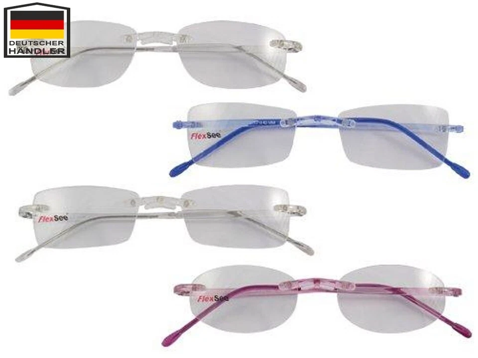 FlexSee Komfortlesebrille Arbeitsplatzbrille Computerbrille Lesebrille - Bild 1 von 1