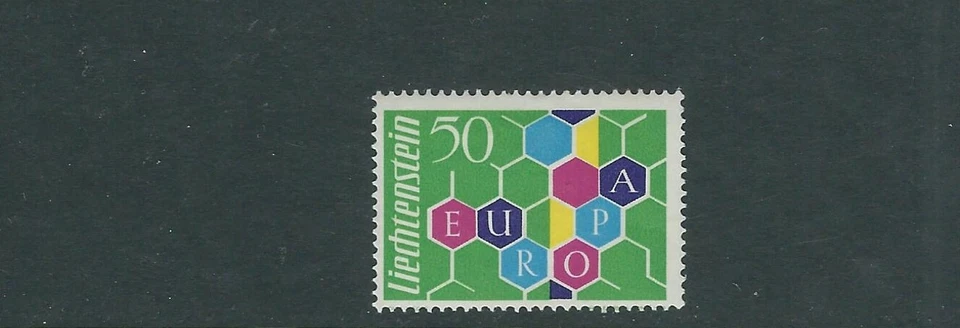 LIECHTENSTEIN 1960 EUROPA (Scott 356) F/VF MH - Image 1 of 1