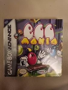 Egg Mania (Nintendo Game Boy Advance, 2002) Brand New Sealed - Picture 1 of 6