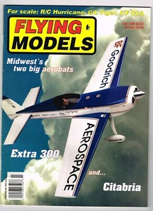 FLYING MODELS rivista luglio 1996 Cranwell CLA3: gomma scala FF di James Grant - Foto 1 di 3
