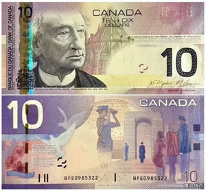Canada 10 Dollars 2005 P 102A NEW UNC Banknote - Picture 1 of 2