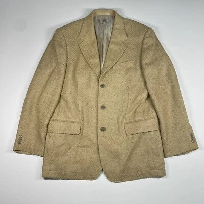 Abrigo deportivo The Territory Ahead para hombre 40R tostado lino mezcla seda chaqueta de 3 botones Foto 1 de 4