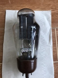 53KU/HZ37/CV378 Cossor Black Plate Brown Base Solid Getter NOS Testing - Picture 1 of 6