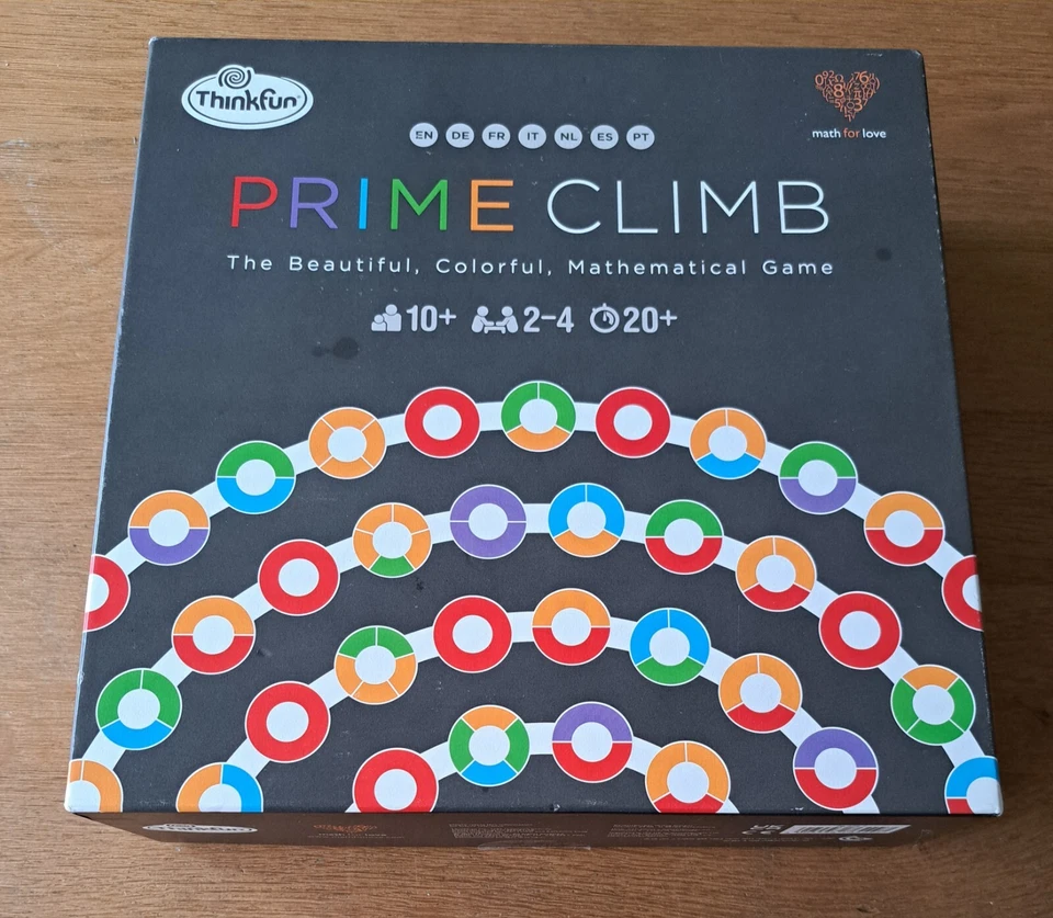 Prime Climb - Thinkfun games - Multilingual second edition - Brain puzzle games - Bild 1 von 2
