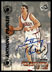 1997 Press Pass Double Threat #NNO Anthony Parker Autographs - Picture 1 of 2