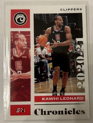 2020-21 Panini Chronicles Basketball #39 Kawhi Leonard Los Angeles Clippers - Image 1 of 2