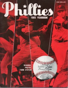 1965 Philadelphia Phillies Yearbook Rich Allen Callison - Picture 1 of 4