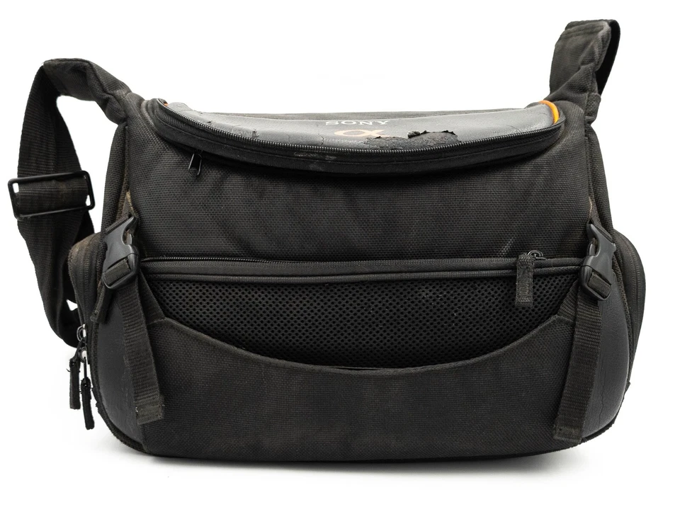 Sony LCS-AMSC3 Negro Multi Compartimento Bolsillos Correa para el Hombro Suave Estuche de Transporte Foto 1 de 4