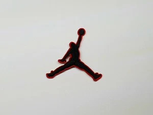 Small Nike air Jordan Logo iron on or sew on Patch Oldschool original - Picture 1 of 2