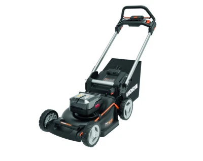 WORX WG749E Akkurasenmäher 40V, 500m², 46cm, mit Radantrieb, Mulchkeil 2x Akkus - Bild 1 von 4