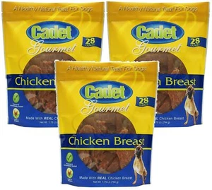 Cadet Chicken Breast Jerky Dog Treats, 28 Ounces Per Bag - Picture 1 of 5