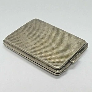 1930s Walker and Hall Birmingham England Sterling Vesta Cigarette Box 2.5"x1.75" - Picture 1 of 12