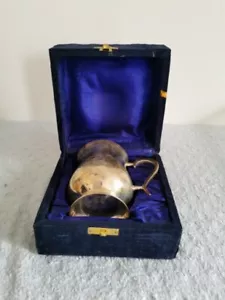 VINTAGE SILVER PLATED TANKARD IN PRESENTATION BOX - Great For A Present - Picture 1 of 10
