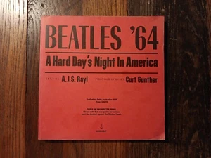 Beatles '64 A Hard Day's Night In America UNCORRECTED PROOF 1989 By A.J.S. Rayl - Imagen 1 de 15