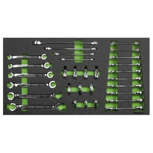 Siegen S01274 Tool Tray with Specialised Spanner Set 30pc - Metric - Picture 1 of 1