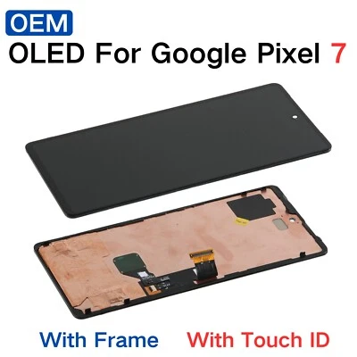 OEM For Google Pixel 7 OLED Display Touch Screen Assembly Digitizer Replacement - Image 1 of 4