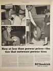 1947 Print Ad Bf Goodrich Silvertown Rubber Tires Cheaper Than Pre-War