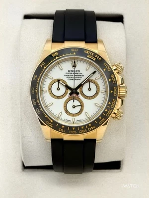 2025 Rolex Daytona 40mm 126518LN Yellow Gold White Dial - Image 1 of 4