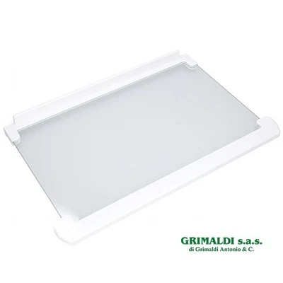 ARISTON INDESIT HOTPOINT RIPIANO IN VETRO CON BORDI PER FRIGORIFERO ARISTON HOTPOINT C00517626 ORIGINALE