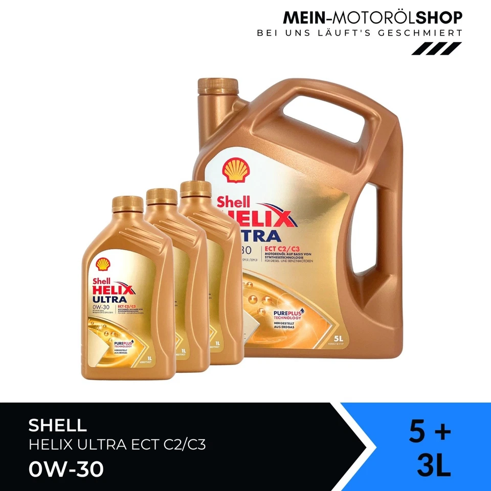 Shell Helix Ultra 0W-30 ECT C2/C3 5L Motoröl