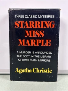 Agatha Christie Three Classic Mysteries Starring Miss Marple Hardcover 1977 - Imagen 1 de 13