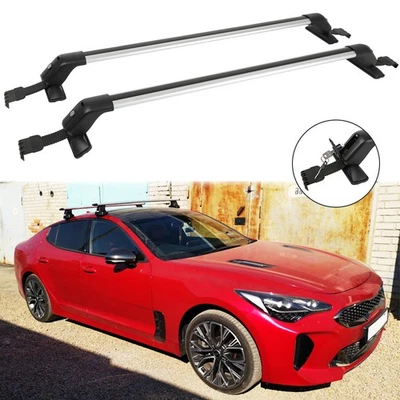 Portaequipajes de techo de 42,5" para Kia Stinger 2018-2023 Foto 1 de 4
