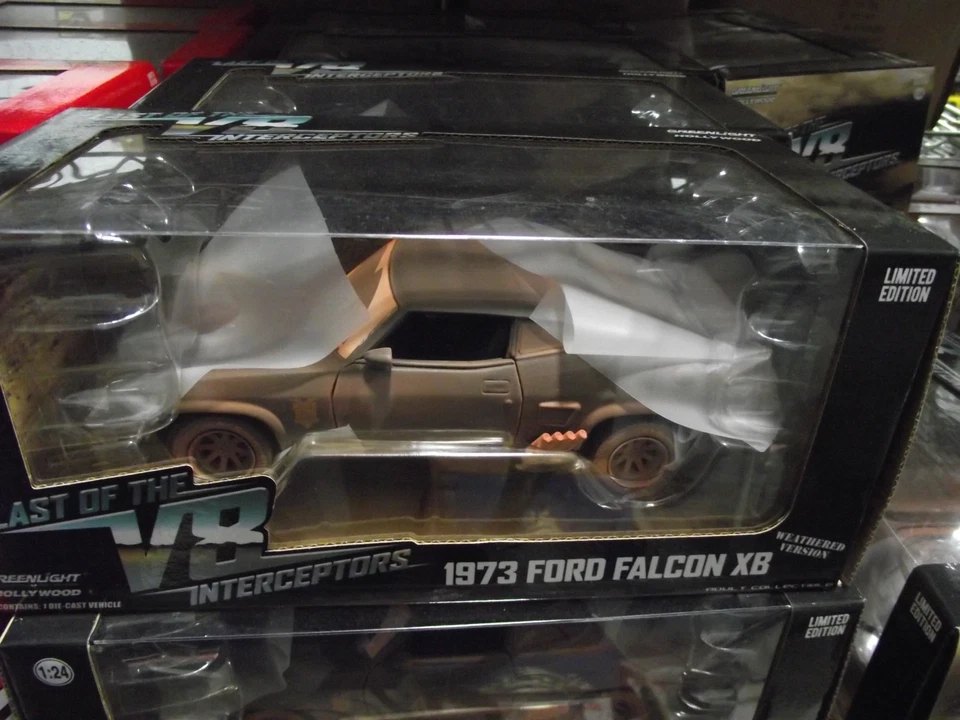Greenlight 1/24 1973 Ford Falcon XB mad max black dirty  version NIB - Image 1 of 1