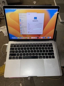 Apple MacBook Pro 2017 13” 2.3GHz i5, 8GB Ram, 250GB SSD, Ventura - Picture 1 of 8