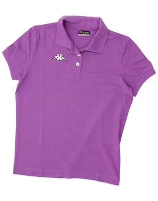 KAPPA Womens Polo Shirt UK 10 Small Purple Cotton BH12 - Image 1 of 3