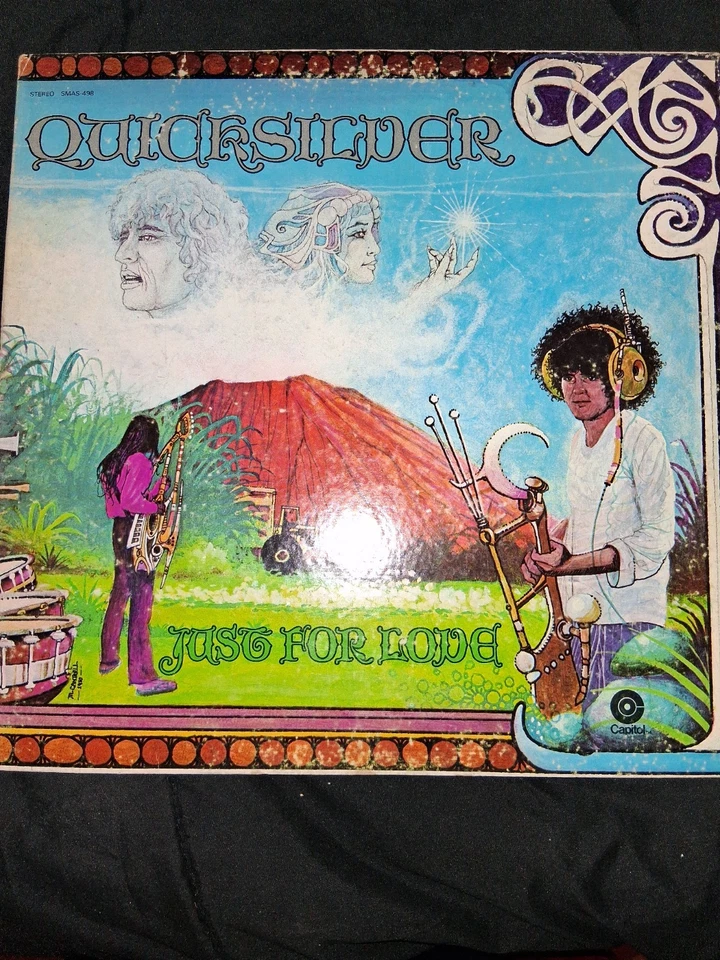 QUICKSILVER  "Just For Love" Vinyl LP - Original 1970 Capitol First Press  - Image 1 of 4