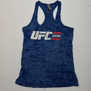 Canotta UFC Gym donna blu medio racerback burnout allenamento atletico - Foto 1 di 7