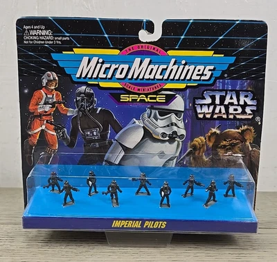 Juego de figuras en miniatura Micro Machines Star Wars Imperial Pilots 1994 Foto 1 de 4