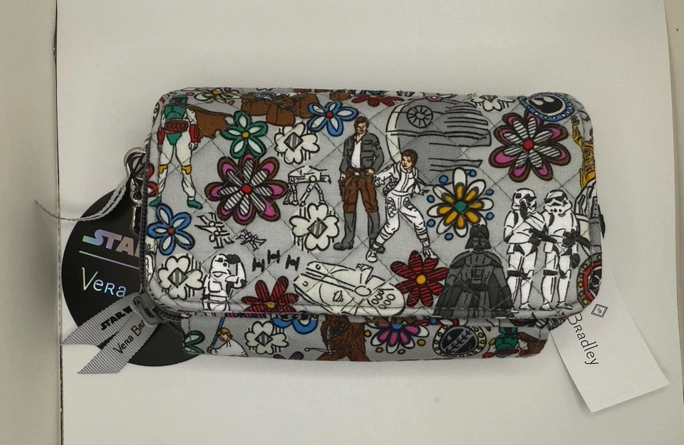 Vera Bradley Star Wars Far Away Light Vs. Dark RFID All In One Crossbody Bag NWT - Image 1 of 3