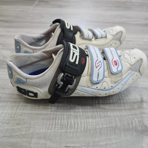 Sidi Genius Carbon Fiber Women Cycling Shoes White 41 - Picture 1 of 10
