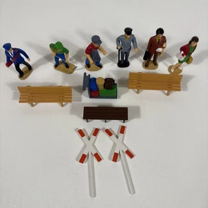 Vintage Konvolut 6 bemalte Zug Miniatur Figuren der Spur Ho - Bild 1 von 12