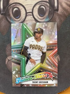 Trent Grisham - Topps Chrome 2021 - Future Stars #FS-4 - San Diego Padres - Imagen 1 de 2