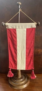 Vintage Desk Top Flag Austria Made In Austria Fahnen Gartner Rare - Picture 1 of 19
