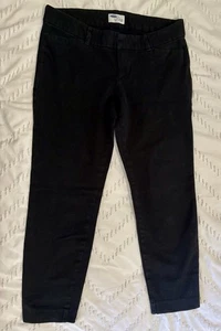 Old Navy Women’s Size 6 The Diva Low-Rise Classic Black Cropped Jeans - Picture 1 of 10