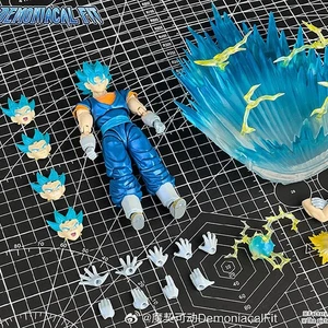 Trump Card Power Even Gods Fear Vegetto Dragon Ball Demoniacal Fit 6" Official - Picture 1 of 9